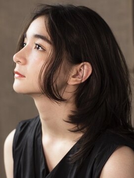 エコモ ヘアー(E Komo hair) セミレイヤー/ダークマロンカラー