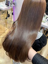 ロンド フィーユ(Lond fille)&nbsp;momo 艶々イノアカラー×柔らかオリーブベージュ