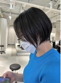 小顔ショートボブ bymisaki
