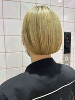 ロンドルーチェ 心斎橋(Lond luce)&nbsp;ダークアッシュ/ミディアムレイヤーカット［髪質改善/縮毛矯正］