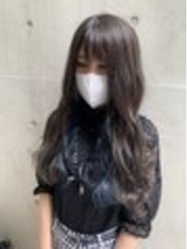 ディア(.eer) 【.eer/ディア】ブルーアッシュ×ネイビーブルー/心斎橋