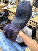 blue × purple