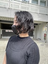 ナループロアオハナ(Nalu pu loa ohana) ボブパーマ/パーマ/ボブ/くせ毛風パーマ