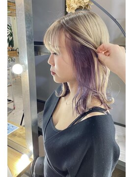 ザ ラボ アングゥ(The Labo ungu) インナーカラー/ピンク/パープル