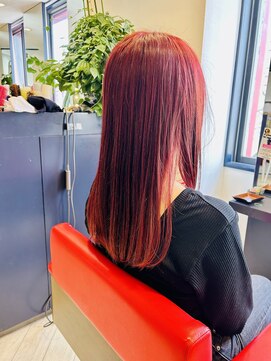 フリーダム ヘアー ザ ムー(Freedom Hair THE MOO) ブリーチなし！春のロングスタイル