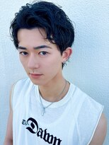 ヴァンメン 川中島店(VAN MEN)&nbsp;黒髪ヘアスタイル[20代30代40代50代60代]