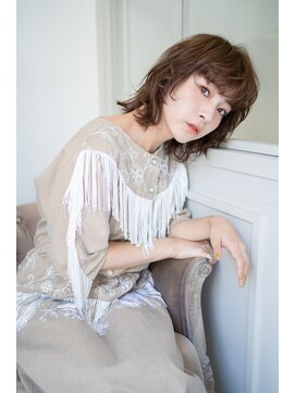 マグノリア オモテサンドウ(MAGNOLiA Omotesando) マッシュウルフでお悩み解決!抜け感ラフパーマ・・・HINATA