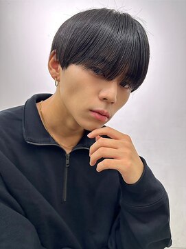 キサイ バズ(kisai BUZZ) kisaiBUZZ＊岬弘人メンズカットストレートラウンドマッシュ