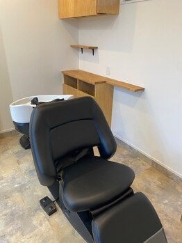 炭酸タブレットで血行促進！寝心地バツグンのシャンプー台”夢シャンプー”完備☆日頃の疲れを解消します＊