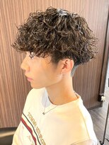 ダブル(DOUBLE)&nbsp;マッシュ×波巻きパーマ