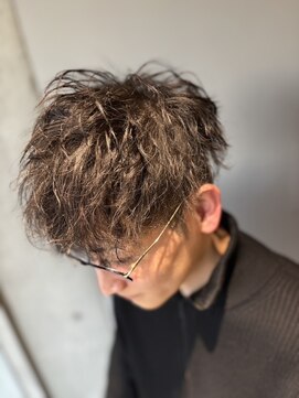 男性専門の個室型美容室 グランデ クラス(GRANDE CLASS) 無造作パーマショート