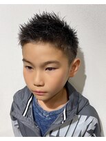 ククー ヘアーアンドメイクアップ(COU COU)&nbsp;スパイキーショート＆ツーブロック