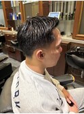 テーパースキンフェード フェザーアップ