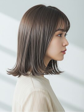 エル 新小岩(elu) 美髪/ワイドバング/レイヤーカット/くすみベージュ/新小岩駅