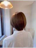 大人ショートボブ