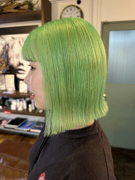コレット ヘアー 大通(Colette hair) ミントグリーン★