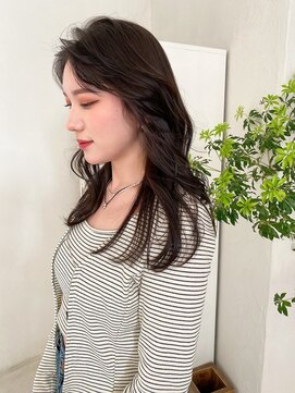 フェリア 梅田(FERIA) ロングレイヤー×グレーアッシュ