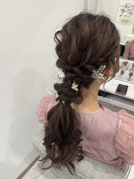 ツインエイトプラス(Twin eight plus+) ロングの編み下ろし♪