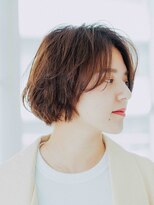 エンネ(enne)&nbsp;enne/ショートボブ/透明感カラー