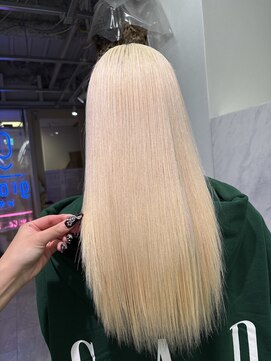 グロウ 渋谷(grow) ブリーチカラー×髪質改善トリートメント☆