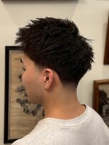 ヒロギンザ 難波店(HIRO GINZA)&nbsp;テーパーフェード　アップバング