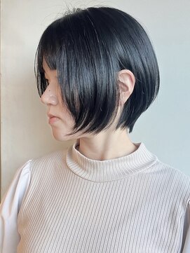 モリオフロムロンドン 原宿本店(morio from London) 【morio原宿】顔まわりレイヤーショート