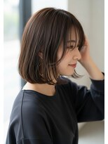 コトナ 越谷店&nbsp;ショートボブ髪型20代30代40代50代前髪あり前髪なし面長丸顔越谷