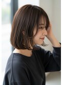ショートボブ髪型20代30代40代50代前髪あり前髪なし面長丸顔越谷