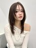 【髪質改善】縮毛矯正+小顔カット￥24500[渋谷]