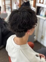 ヴィサージュ(VISAGE) メンズの夏はシャドウパーマで決まり◎