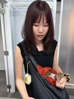 レス 伏見(LESS)&nbsp;[LESS 伏見/丸の内/栄/名古屋]パープルブラウン×レイヤー★大野
