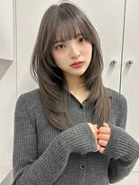 ユーフォリア 青山(Euphoria)&nbsp;バタフライカットラベンダーカラーショートレイヤーくびれヘア◎