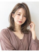 エイプリル 府中(APRiL)&nbsp;20代うねり毛｜ハネを抑える髪質改善ミディアムレイヤー