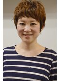爽やか!イルミナカラーのショートへアー