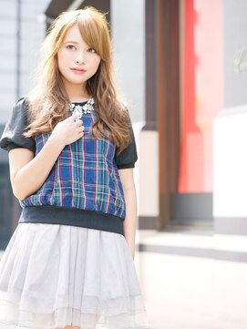 ロンド ルージュ 銀座店(Lond rouge) 【Rouge】甲斐紀行　大人可愛いナチュラルウェーブロング