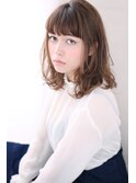 Mariabyafloat30,40,50代◎タンバリモリ耳掛けグレージュボブ