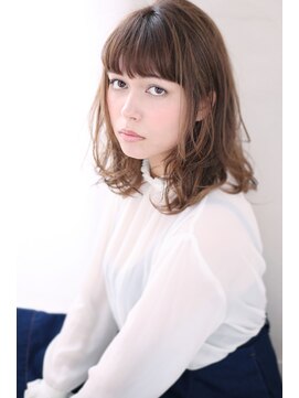 マリアバイアフロート(Maria by AFLOAT) Mariabyafloat30,40,50代◎タンバリモリ耳掛けグレージュボブ