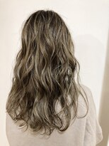 トムヘアーデザイン 香里園店(TOM HAIR DESIGN) ハイ透明感☆秋色☆ラベンダーグレージュ☆