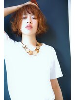 ブーケ(BOUQUET)&nbsp;大人かわいい・切りっぱなしボブ・無造作カール・大人ボブ・小顔