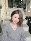 【津賀　涼】大人美人ショートイメチェンモードダークアッシュ