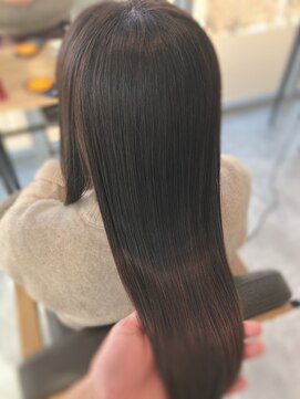 テラスヘア センダイ(TERRACE hair SENDAI) 【イノアカラー使用】艶髪ロング