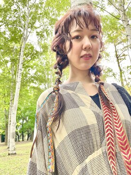 ティティーサッポロ(tity sapporo) 紐アレンジ☆ツインテール