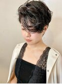 ハンサムショート　パーマスタイル【アレンジ】