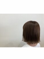 ブルーム ヘアアンドメイク(bloom hair&make) 切りっぱなしボブ♪