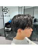カルロイースタイル(CARLO e-style) 前髪パーマで色っぽさUP