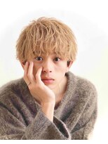 ゴールドシブヤ(GOALD SHIBUYA)&nbsp;#マッシュウルフ　波巻きスパイラル　渋谷/メンズパーマ