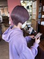 グート ヘアーメイク(gut HAIR MAKE)&nbsp;ワンブリーチからできるカラーは暖色系がおすすめです♪