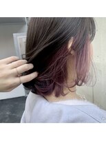 エストアール フクオカ 福岡博多店(est-r. Fukuoka)&nbsp;ヴァイオレットピンク×外ハネボブ