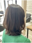髪質改善トリートメントミルクティーベージュカラーくびれヘア
