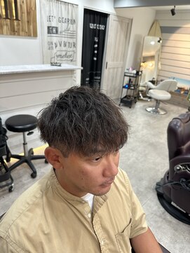 スウェル 船橋店(Swell) ハイライト/マッシュパーマ/ウルフ/アッシュブラック3